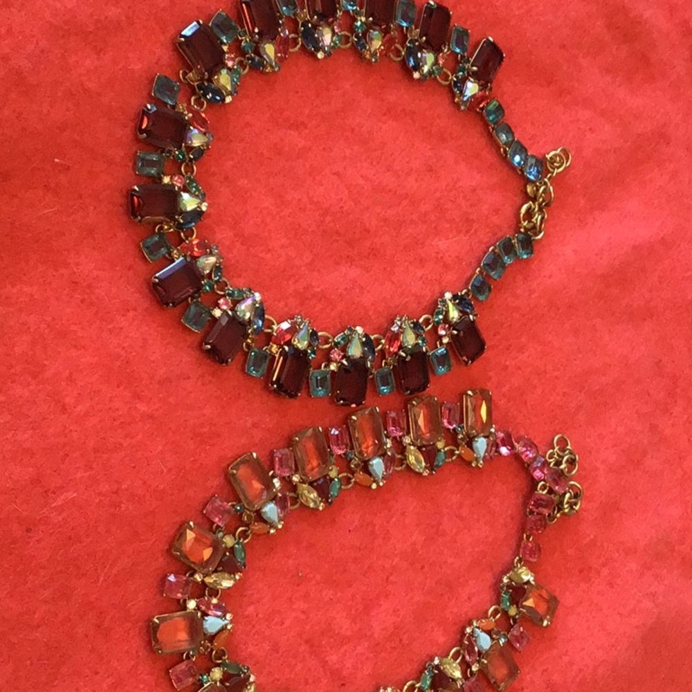 Two drop dead gorgeous j crew necklaces